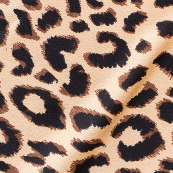 Leopard print midi satin skirt - Picture 9 of 9